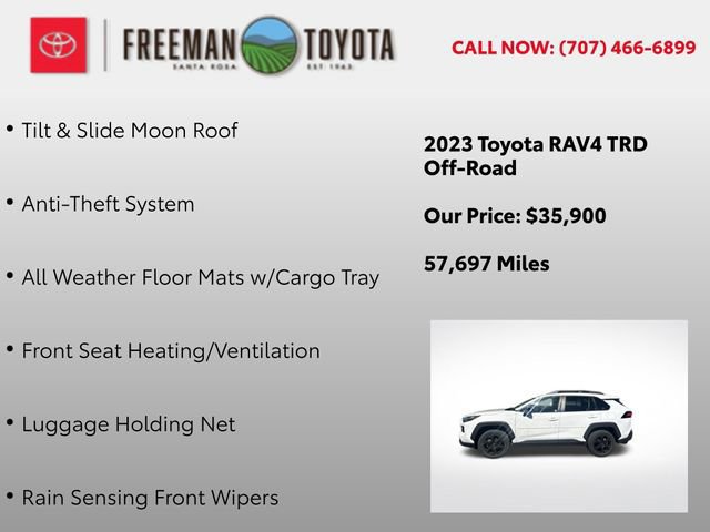 Used 2023 Toyota RAV4 TRD Off-Road w/ TRD Off-Road Weather Package AWD/4WD image 11