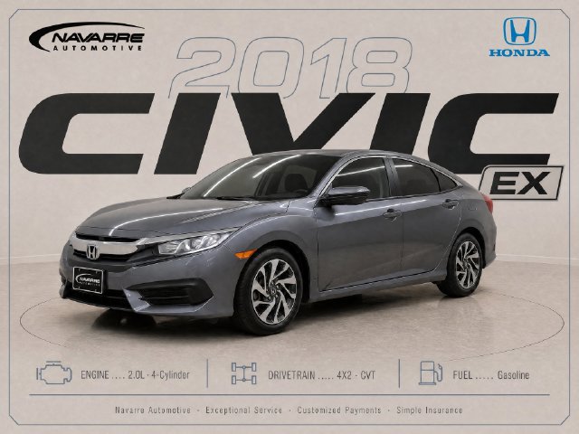 Used 2018 Honda Civic EX