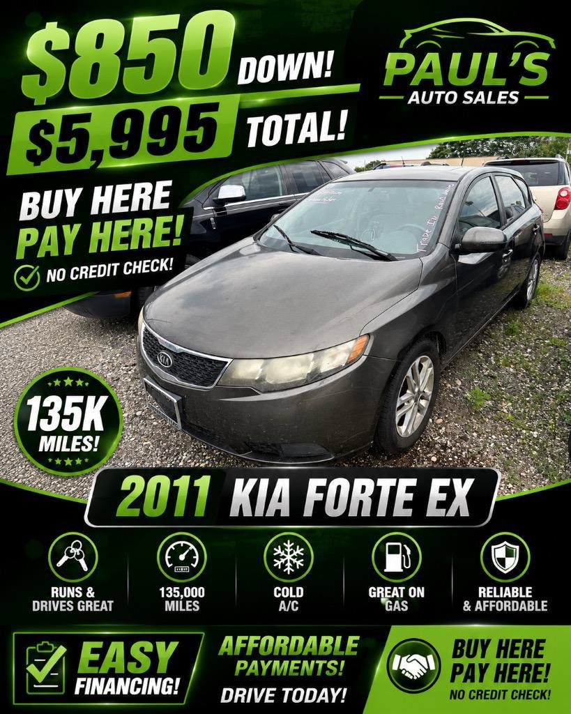 Used 2011 Kia Forte EX FWD image 1
