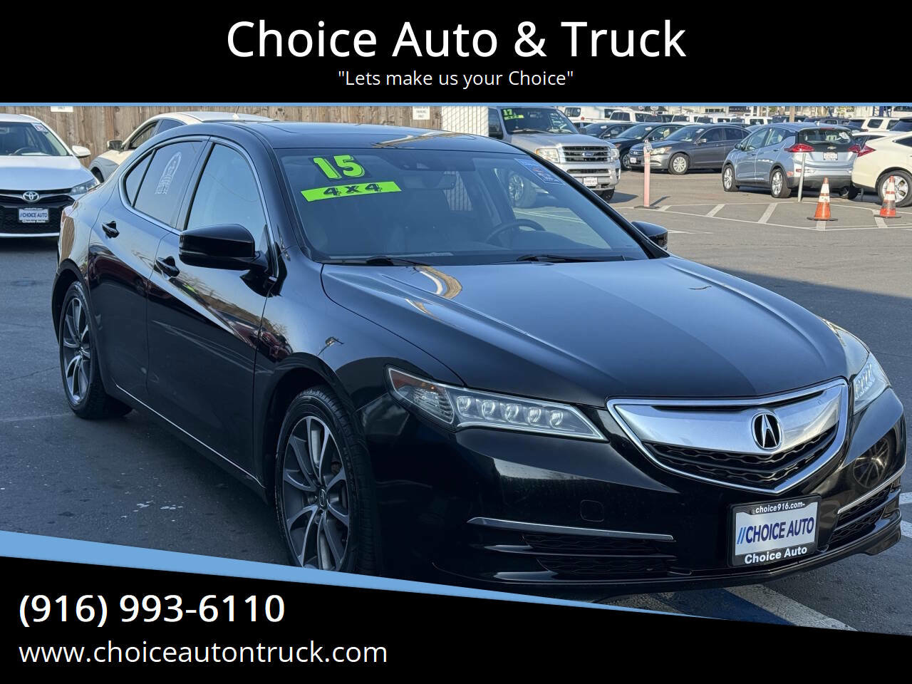 Used 2015 Acura TLX V6 SH-AWD w/ Technology Pkg image 1