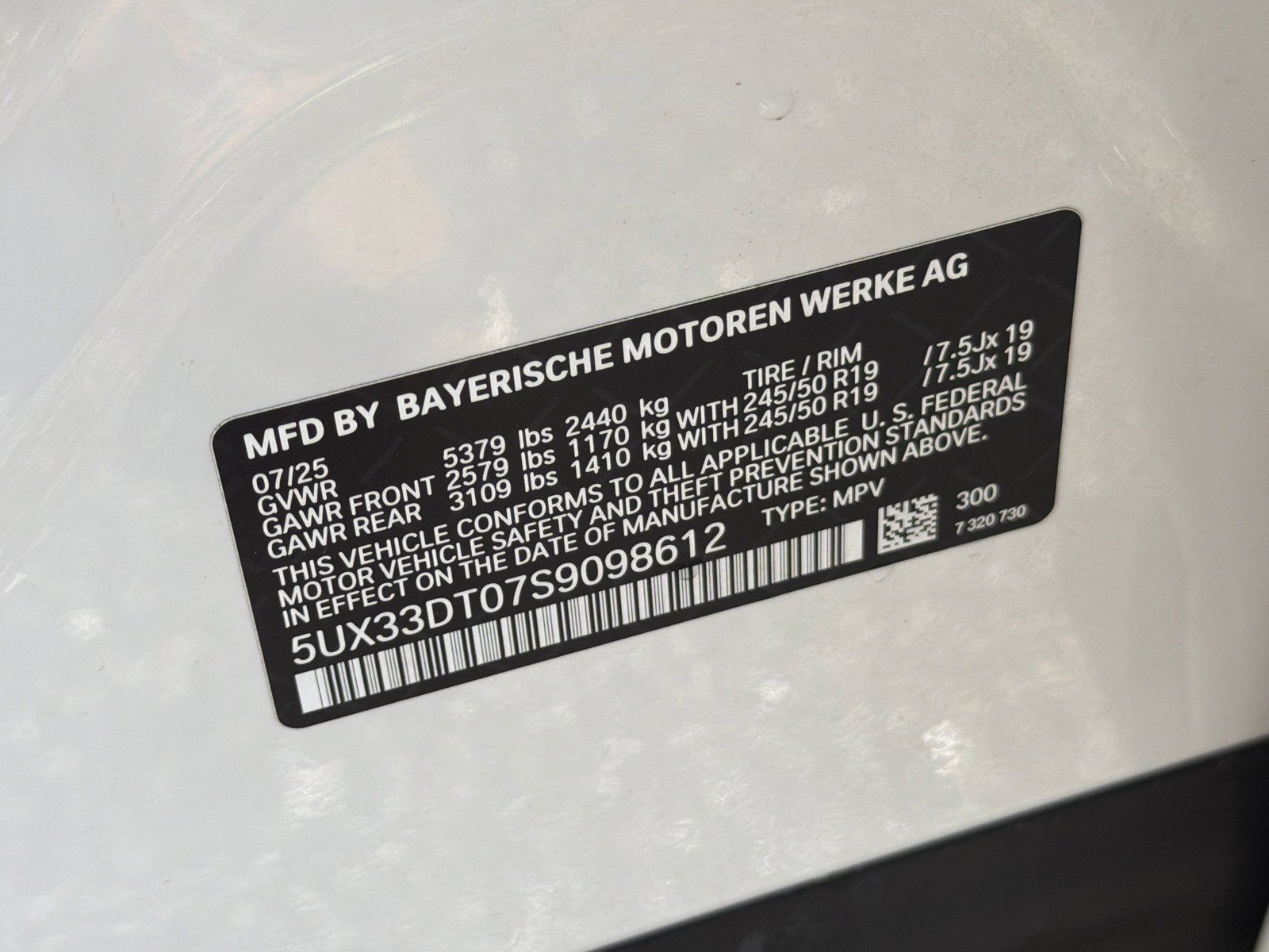 Certified 2025 BMW X4 xDrive30i AWD/4WD image 38