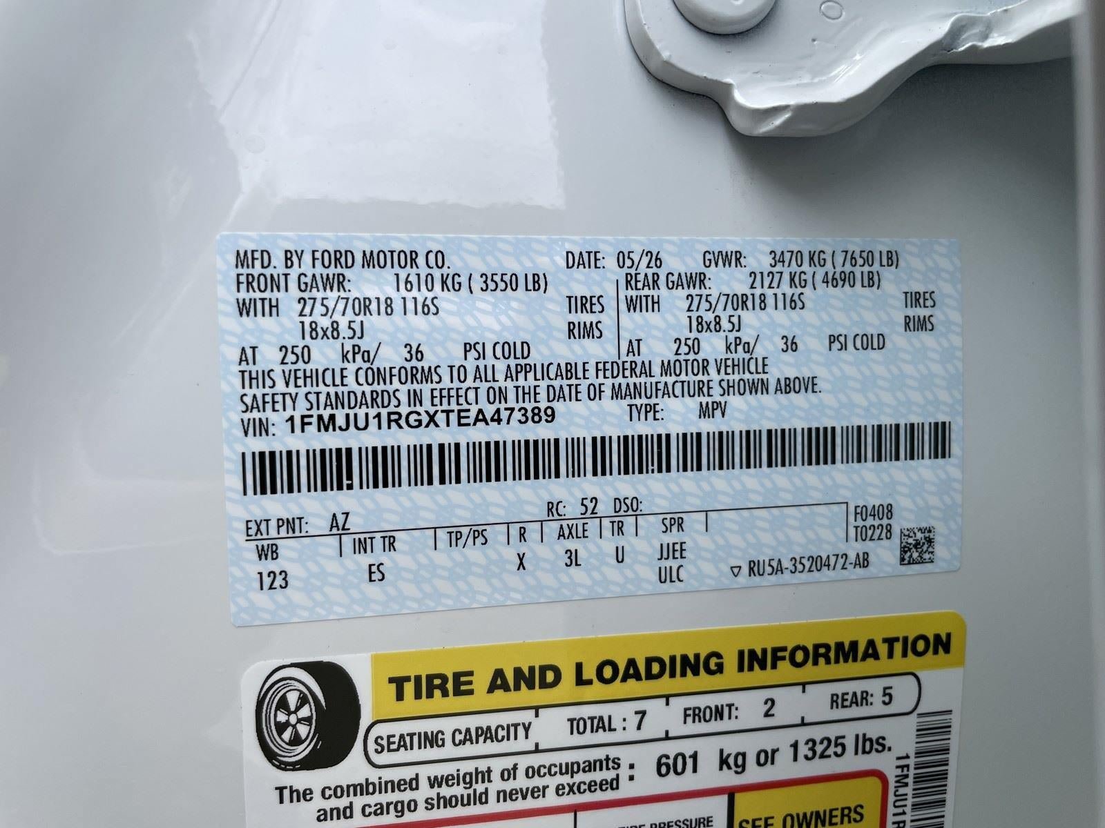 New 2026 Ford Expedition Tremor AWD/4WD image 12