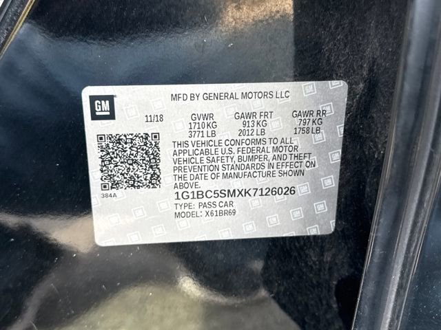 Used 2019 Chevrolet Cruze LS w/ LS Convenience Package image 25