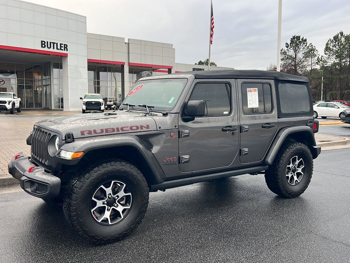 Used 2021 Jeep Wrangler Unlimited Rubicon image 2