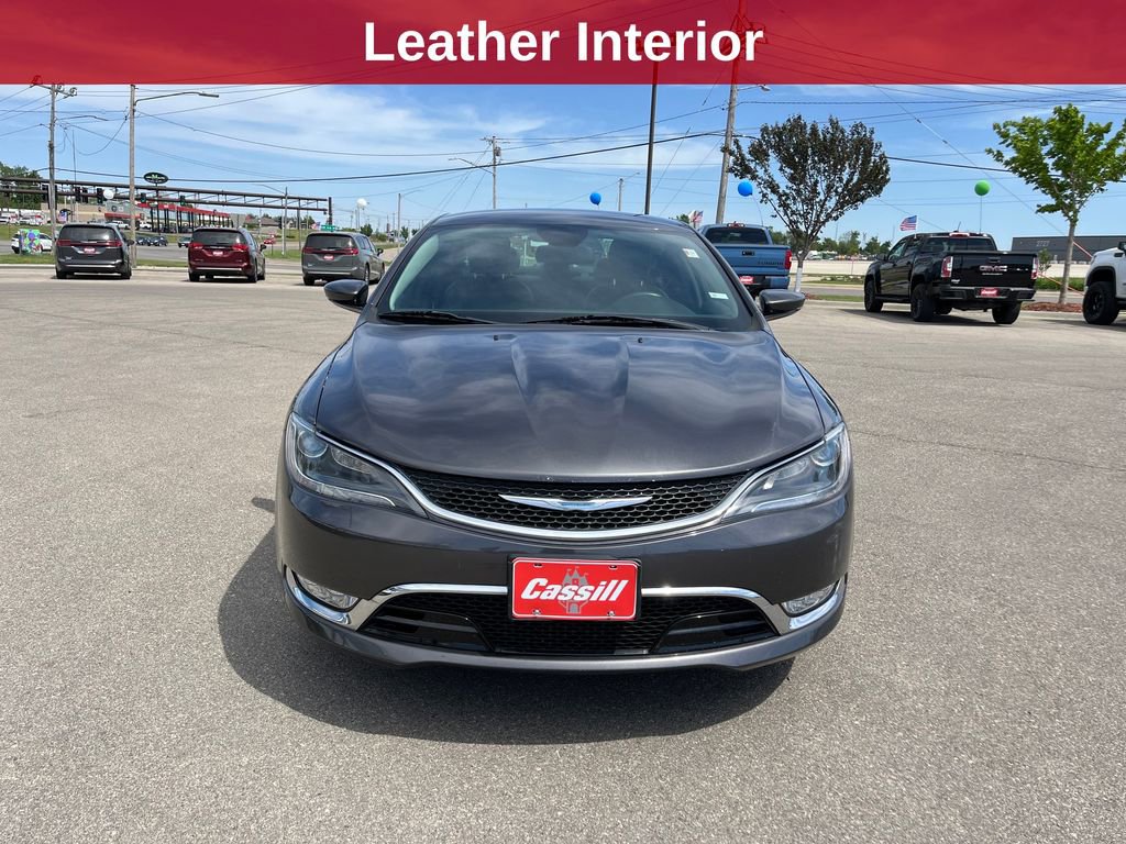 Used 2015 Chrysler 200 C w/ Navigation & Sound Group I FWD image 9