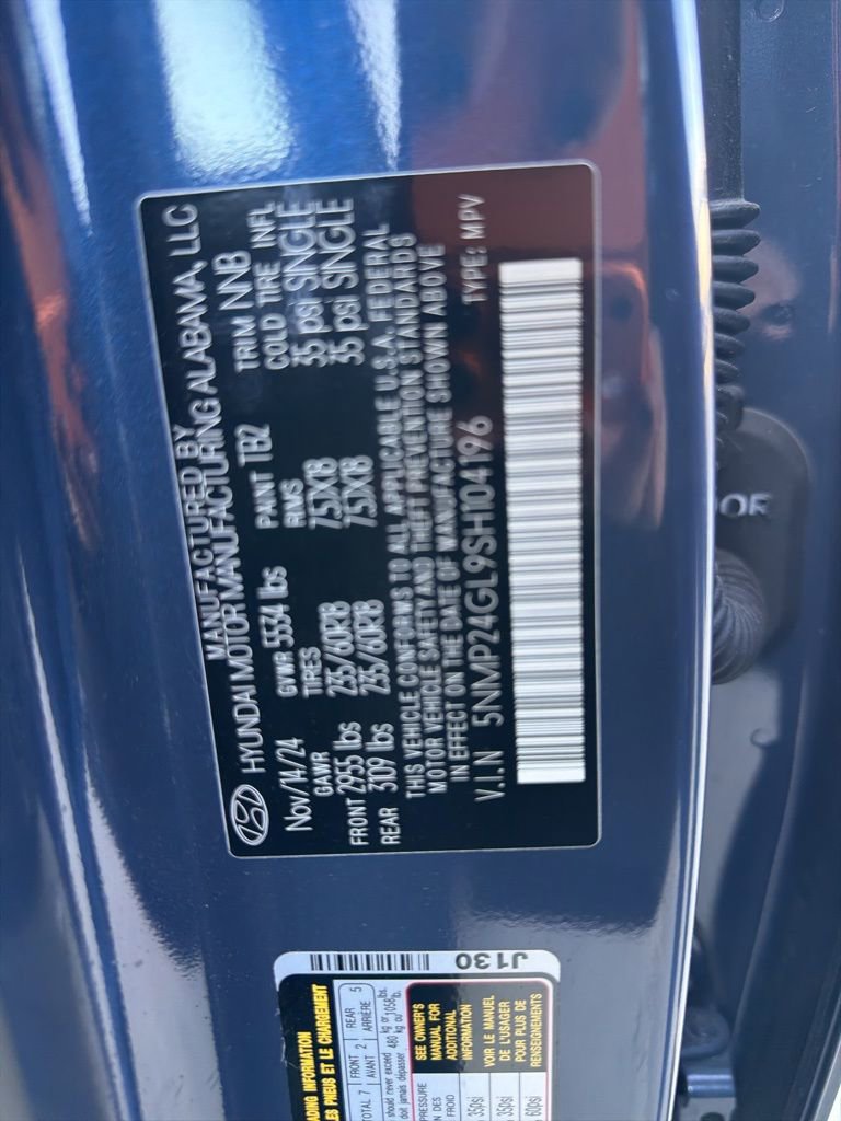 Used 2025 Hyundai Santa Fe SEL image 59