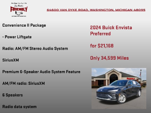 Used 2024 Buick Envista Preferred w/ Convenience I Package FWD image 15