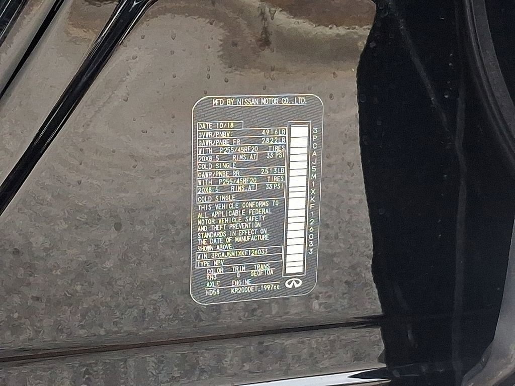 Used 2019 INFINITI QX50 Essential w/ Sensory Package image 28