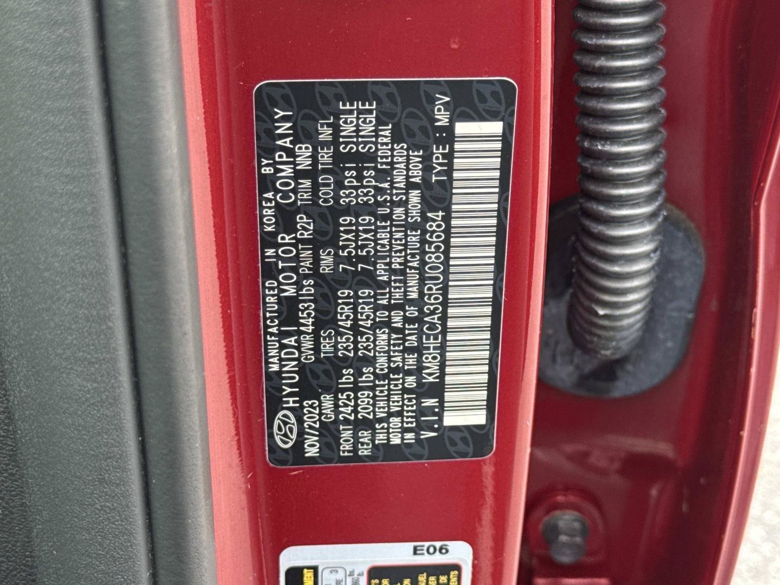 Certified 2024 Hyundai Kona Limited AWD/4WD image 31
