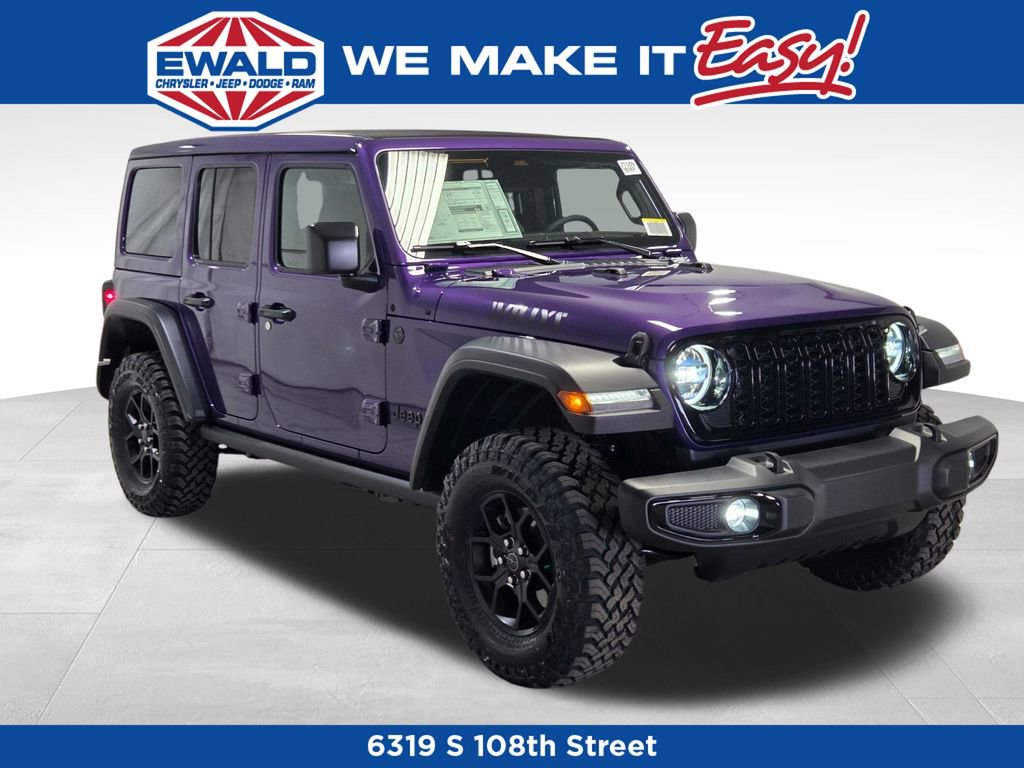 New 2026 Jeep Wrangler Unlimited Sport AWD/4WD image 1