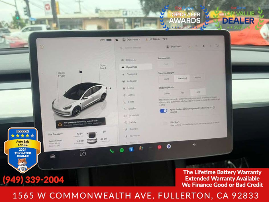 Used 2022 Tesla Model 3 Long Range AWD/4WD image 36