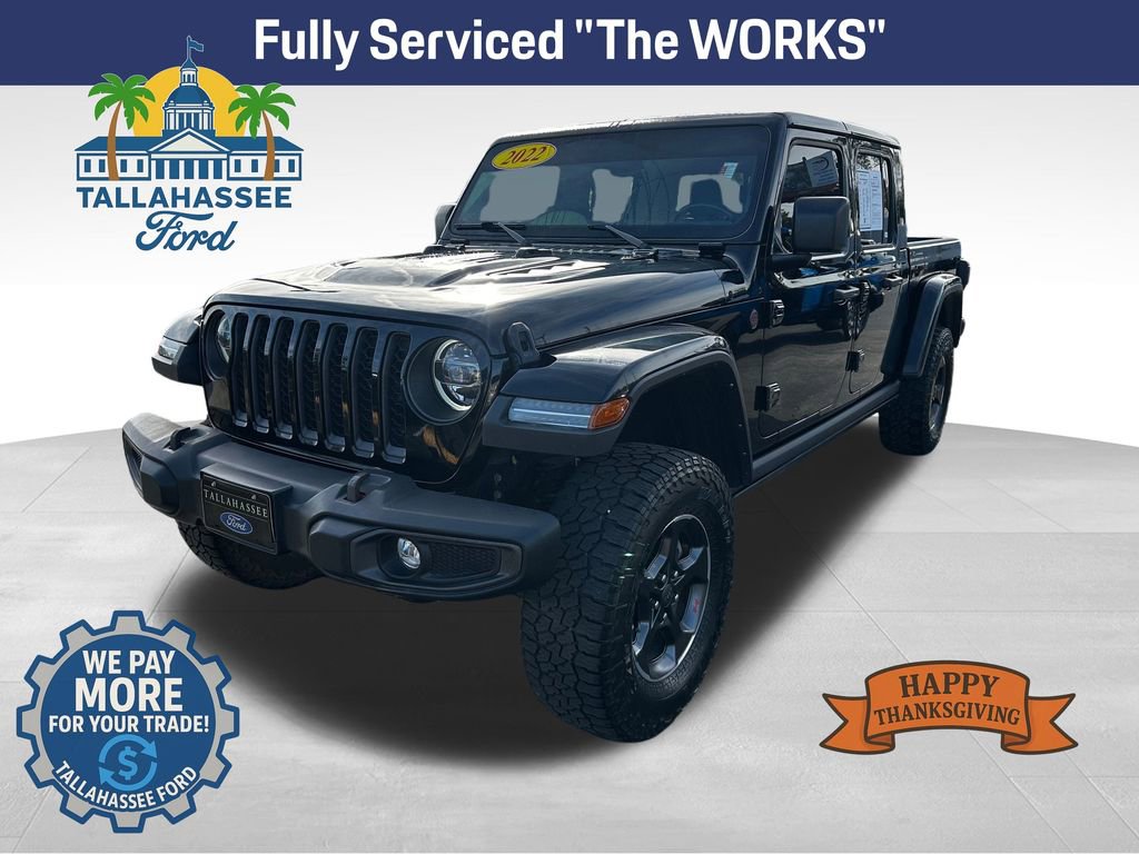 Used 2022 Jeep Gladiator Rubicon w/ LED Lighting Group