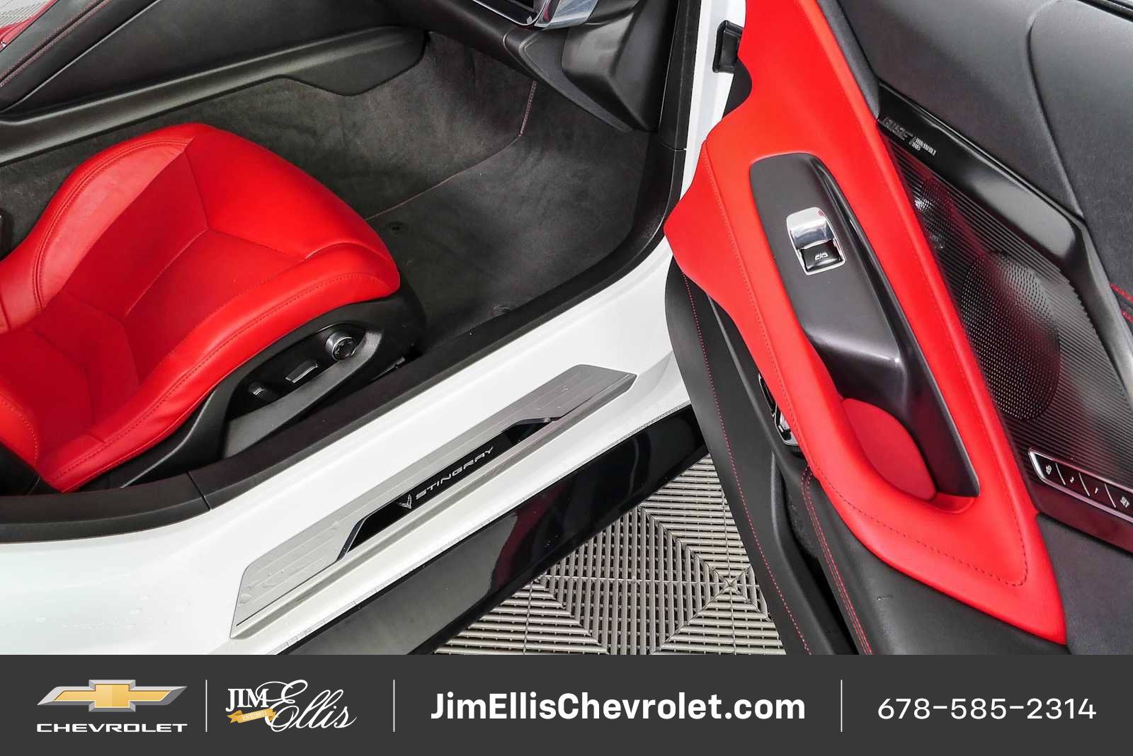 Certified 2024 Chevrolet Corvette Stingray Preferred Cpe w/ Stealth Interior Trim Package RWD image 19