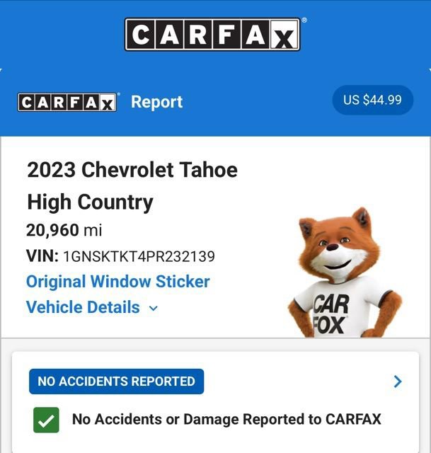 Used 2023 Chevrolet Tahoe High Country image 7