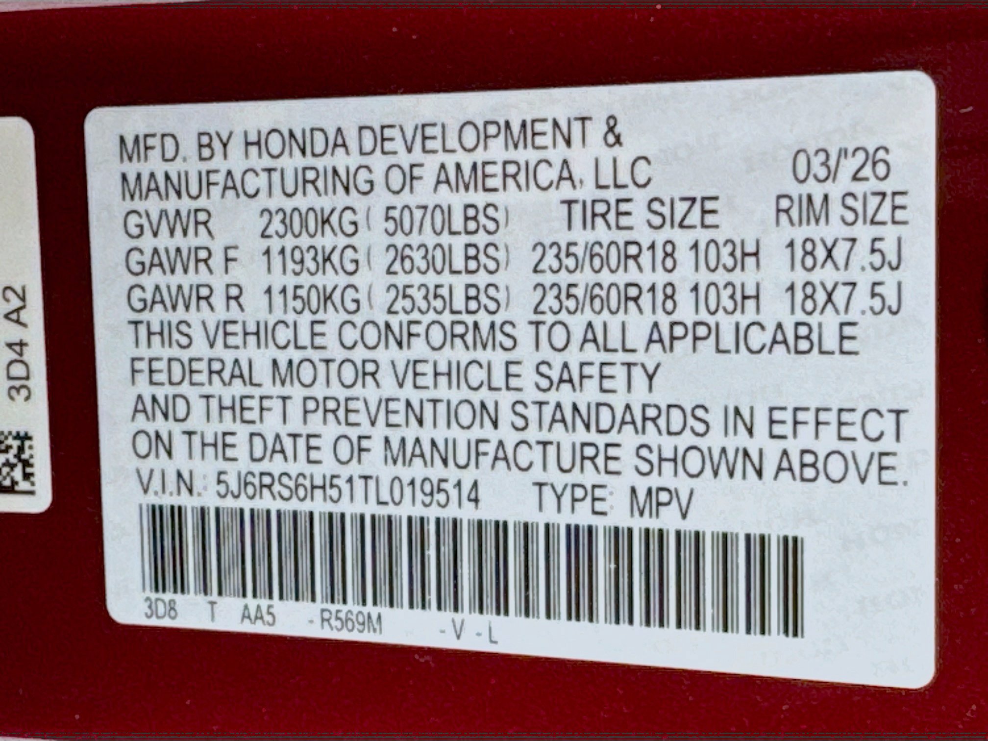 New 2026 Honda CR-V Sport image 31