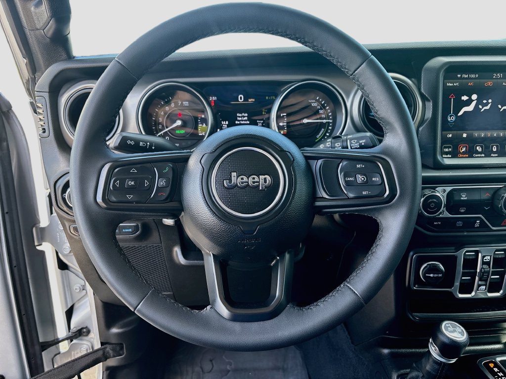 Certified 2023 Jeep Wrangler Unlimited w/ 8.4" Radio Group AWD/4WD image 12