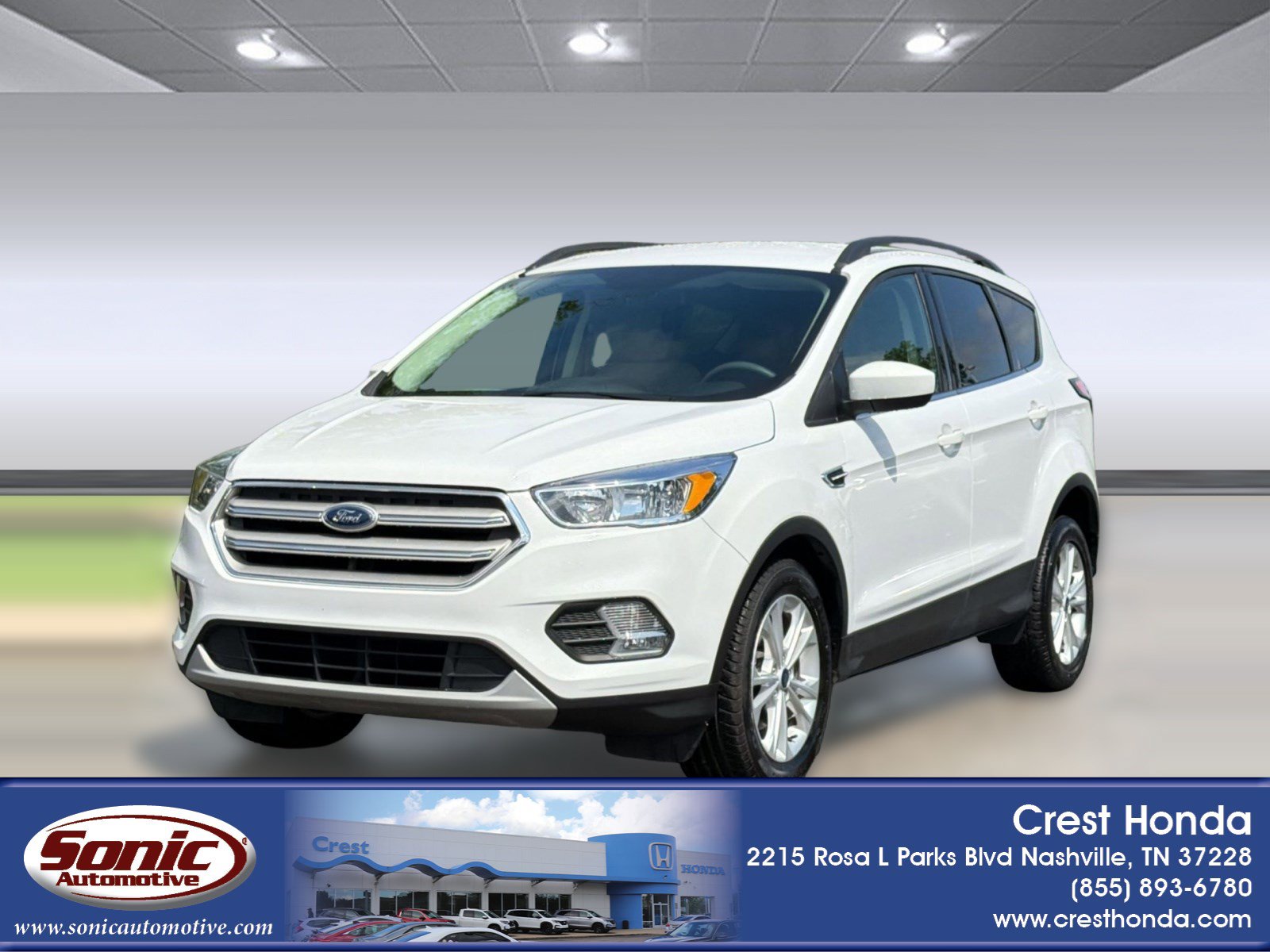 Used 2018 Ford Escape SE w/ SE Sync 3 Package FWD image 1