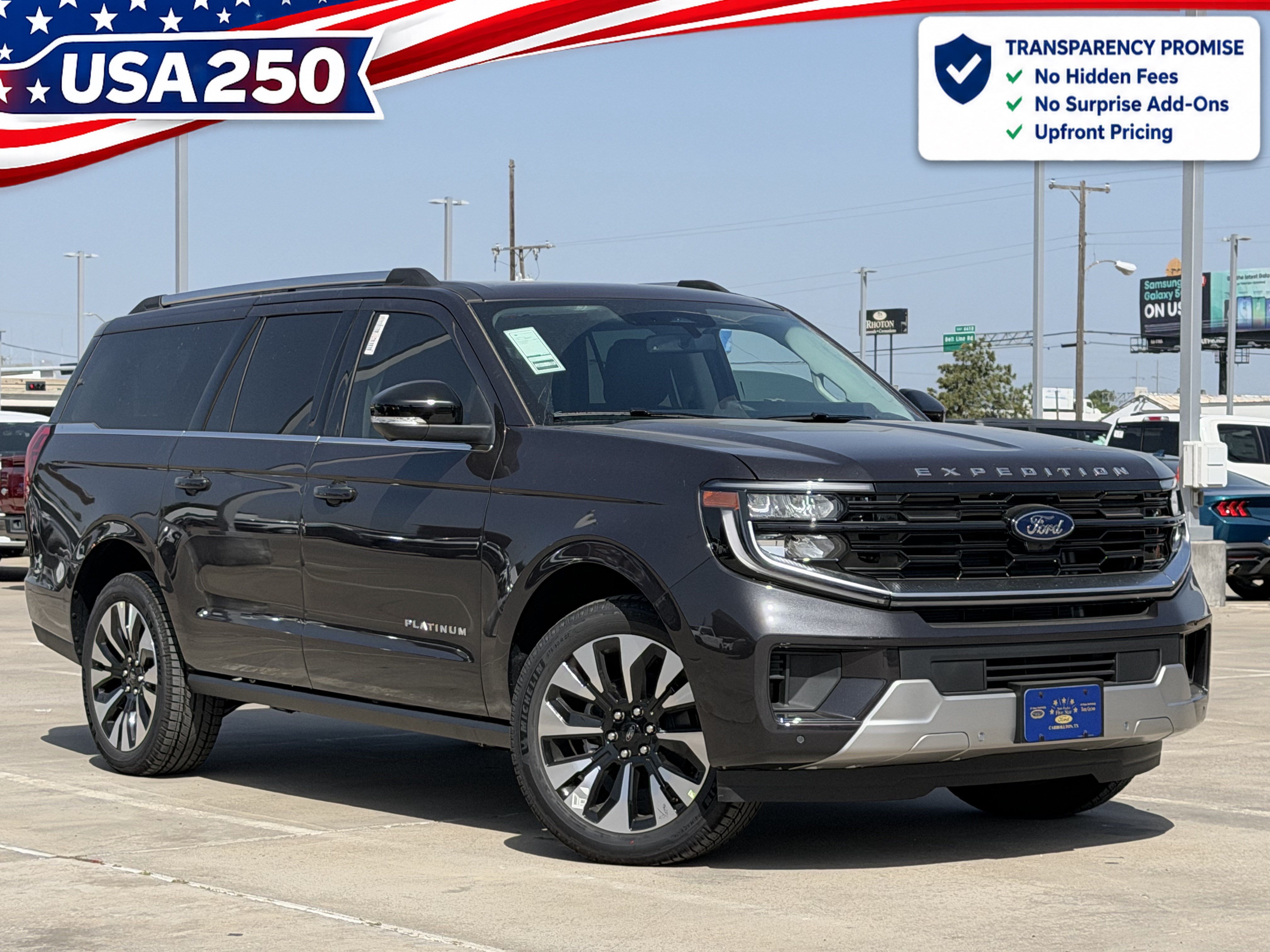 New 2026 Ford Expedition Max Platinum w/ Driver's Package AWD/4WD image 2
