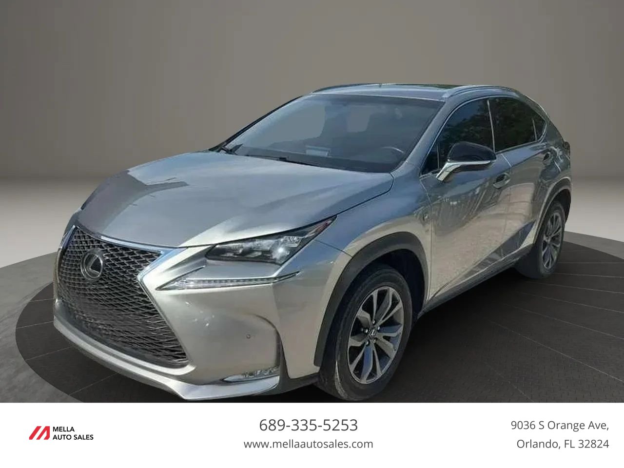 Used 2016 Lexus NX 200t F Sport w/ F Sport Premium Package FWD image 1