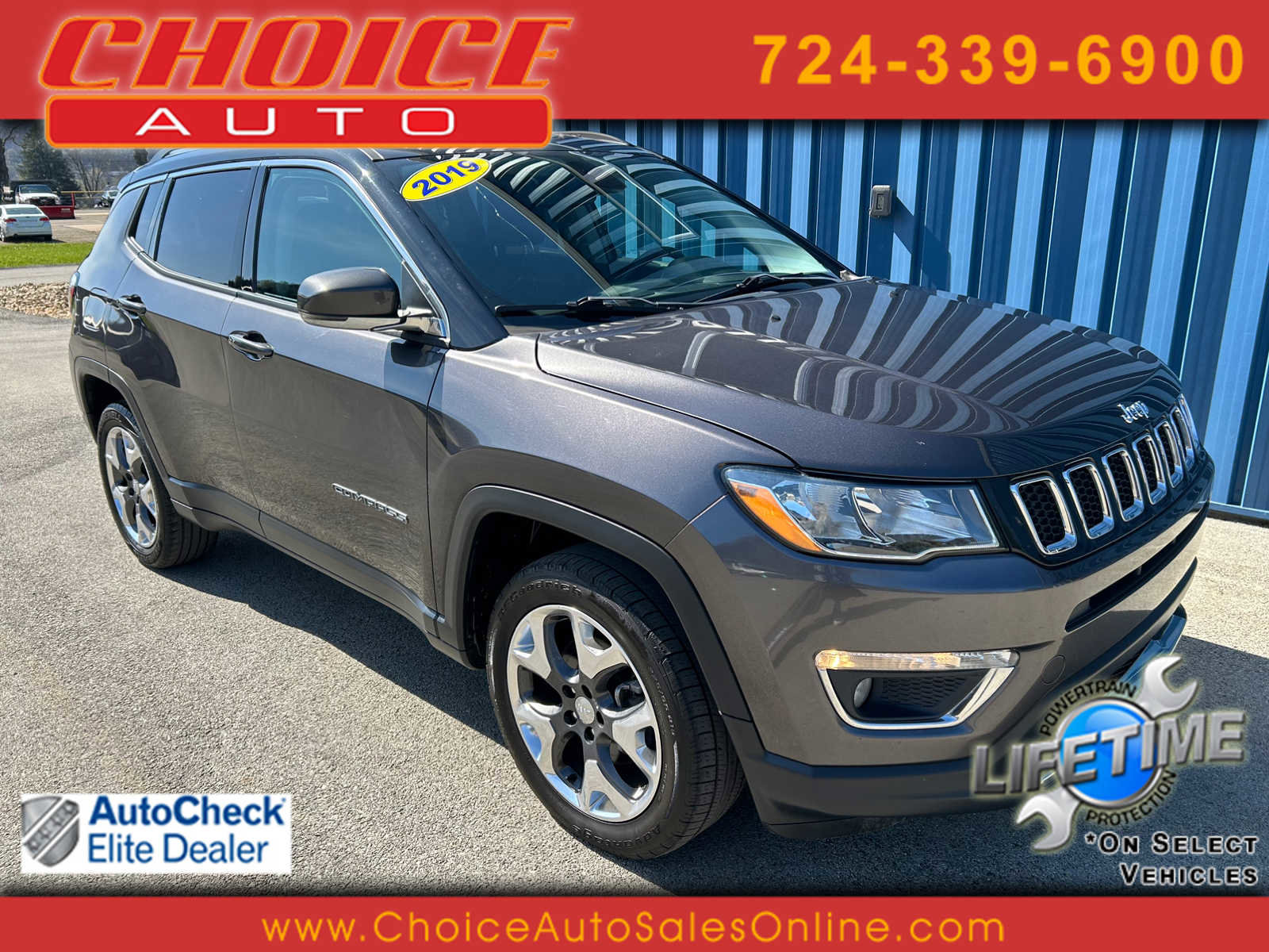 Used 2019 Jeep Compass Limited w/ Safety & Security Group