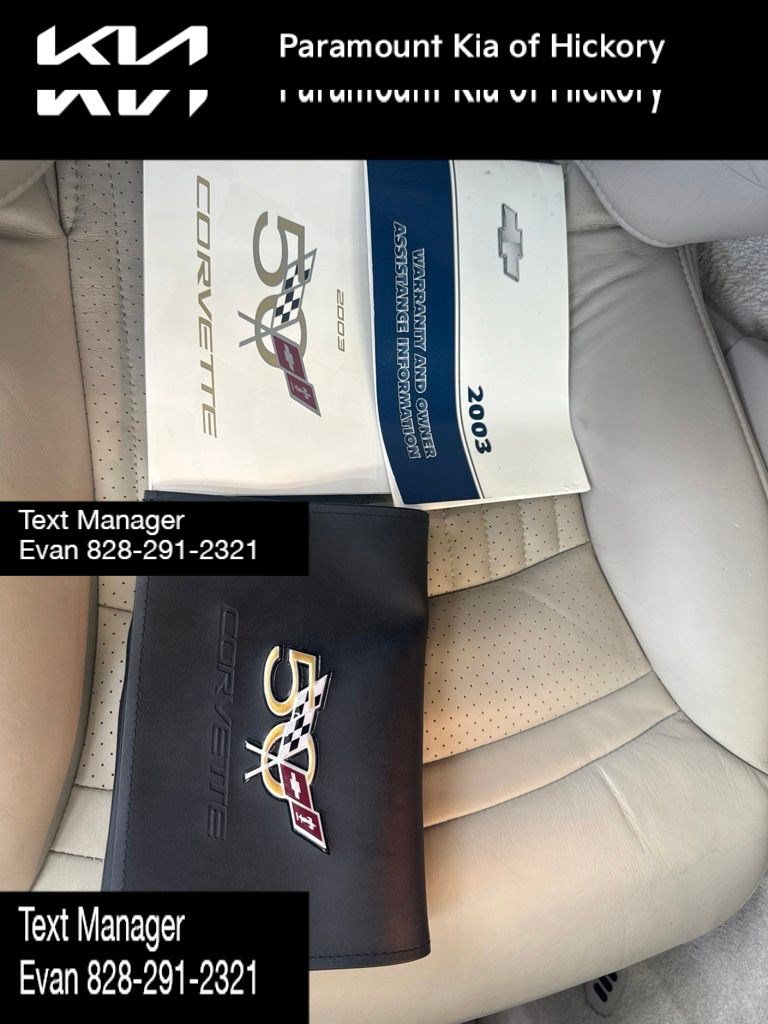 Used 2003 Chevrolet Corvette Coupe w/ Preferred Equipment Group RWD image 28