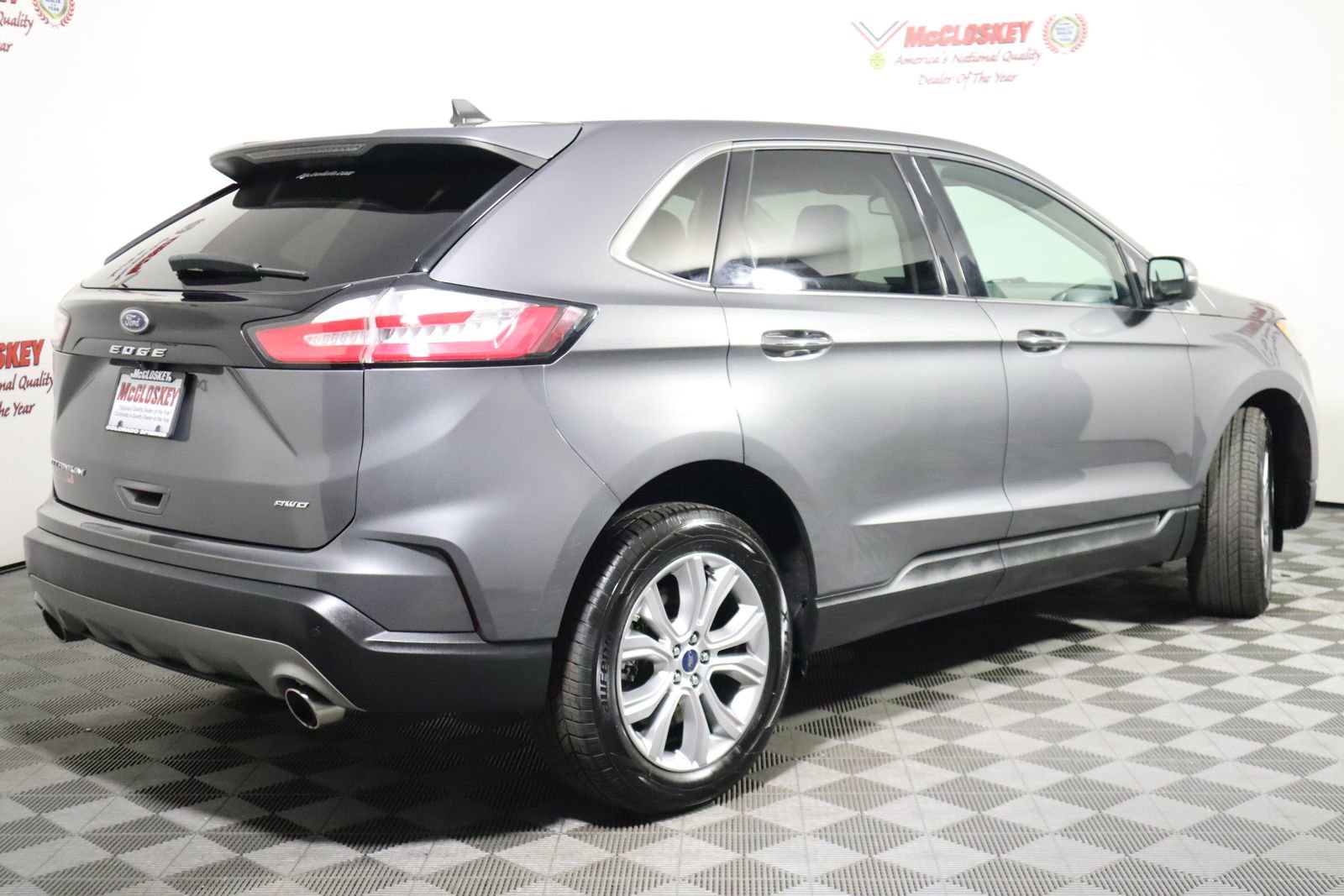 Used 2021 Ford Edge Titanium w/ Cargo Accessory Package image 6