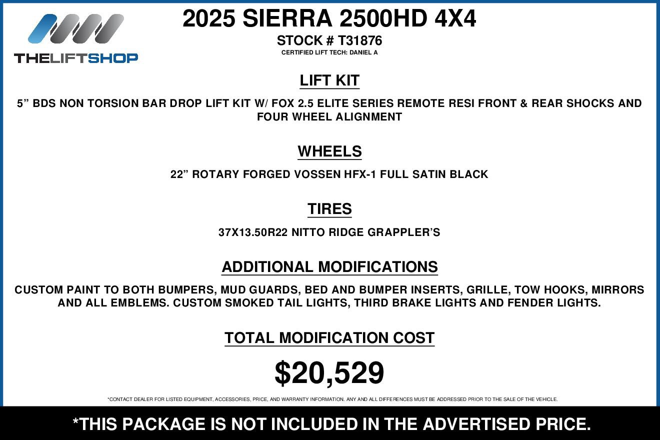 Used 2025 GMC Sierra 2500 AT4X image 2