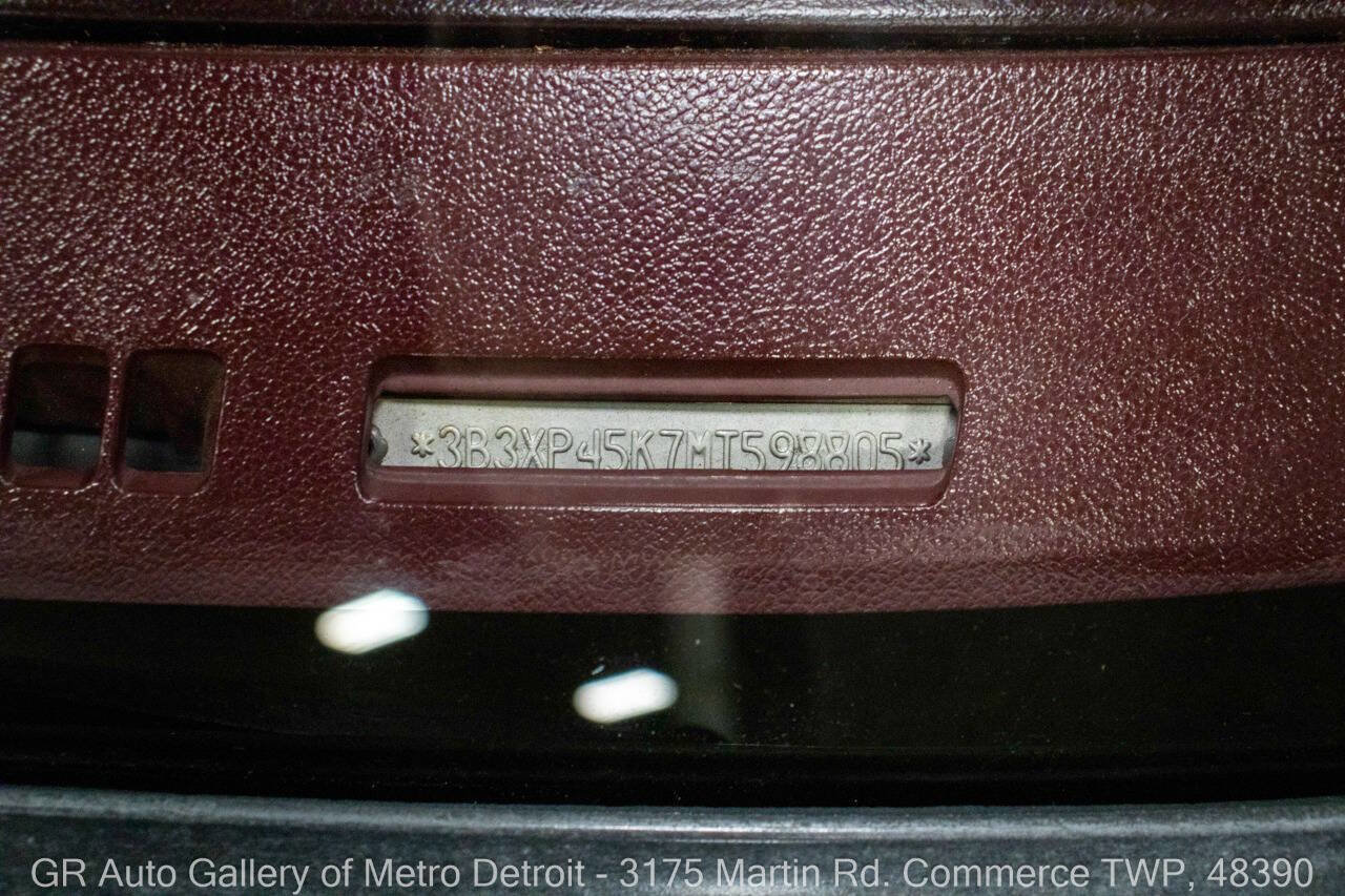 Used 1991 Dodge Shadow Convertible image 18