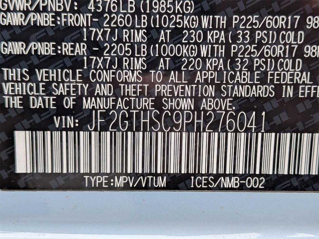 Used 2023 Subaru Crosstrek 2.5i Sport image 28