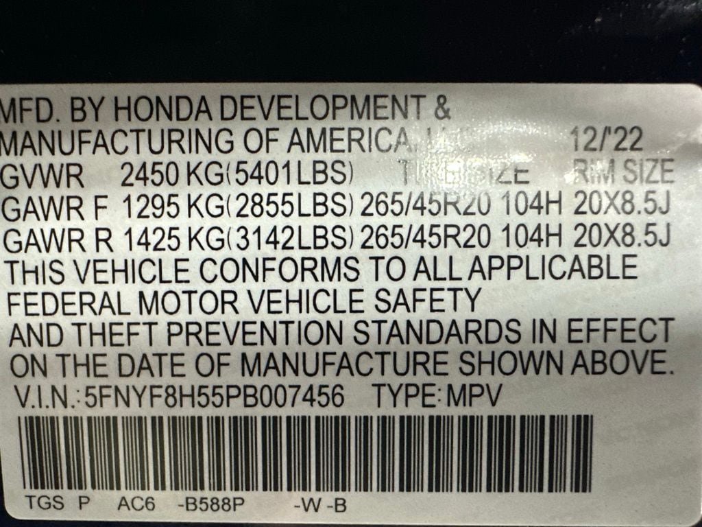 Used 2023 Honda Passport EX-L image 10