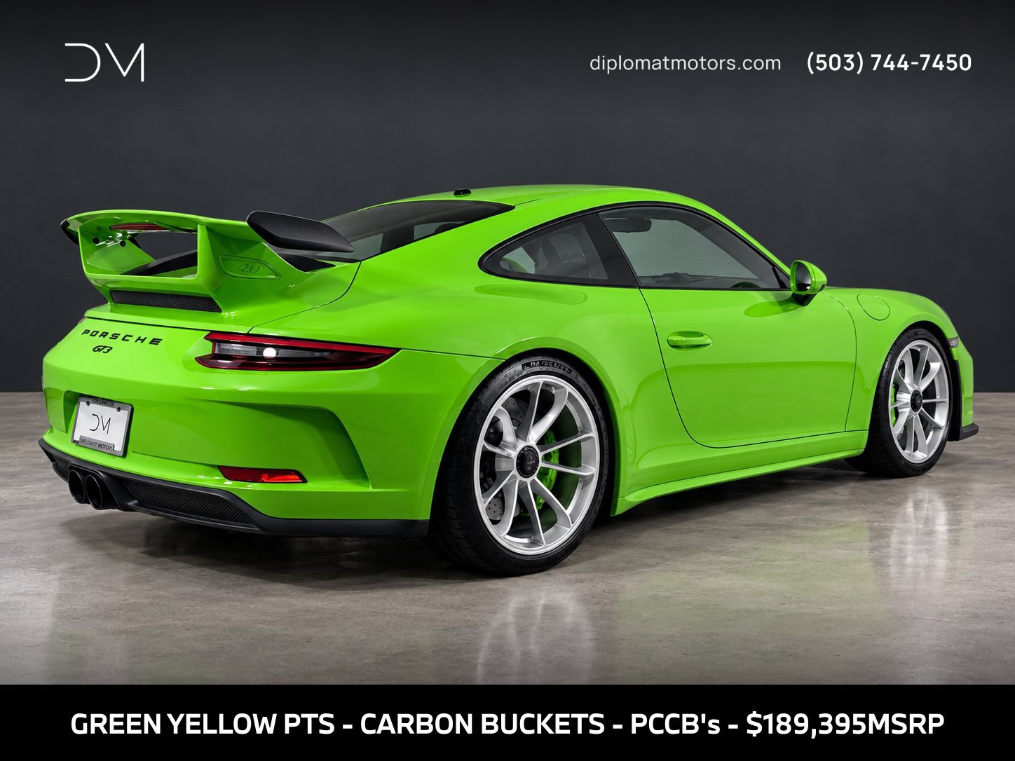 Used 2018 Porsche 911 GT3 RWD image 3