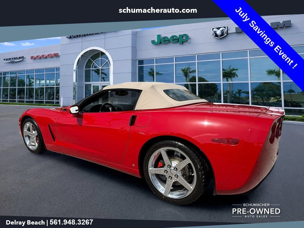 Used 2006 Chevrolet Corvette Convertible w/ Preferred Equipment Group RWD image 5