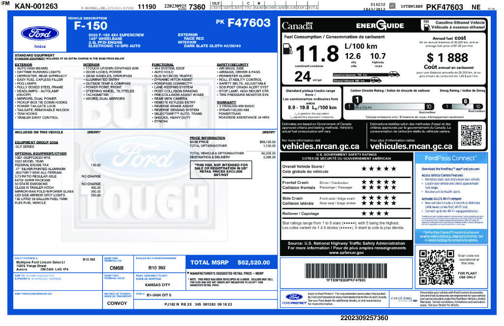 Used 2023 Ford F150 XLT AWD/4WD image 2