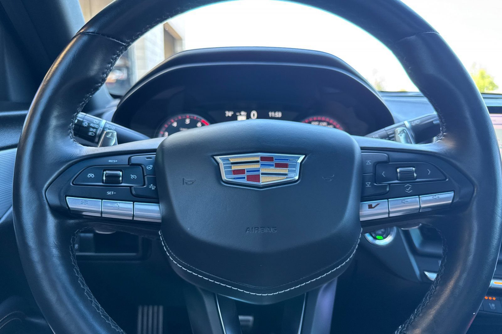 Used 2024 Cadillac CT4 V w/ LPO, ONYX Package AWD/4WD image 27