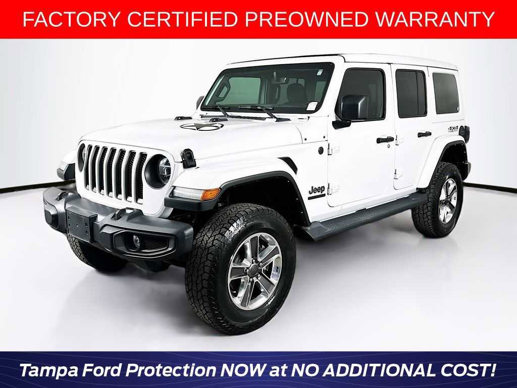 Used 2021 Jeep Wrangler Unlimited Sahara AWD/4WD image 1