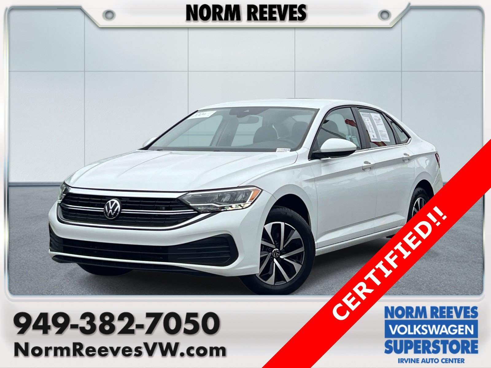 Certified 2024 Volkswagen Jetta S FWD image 1