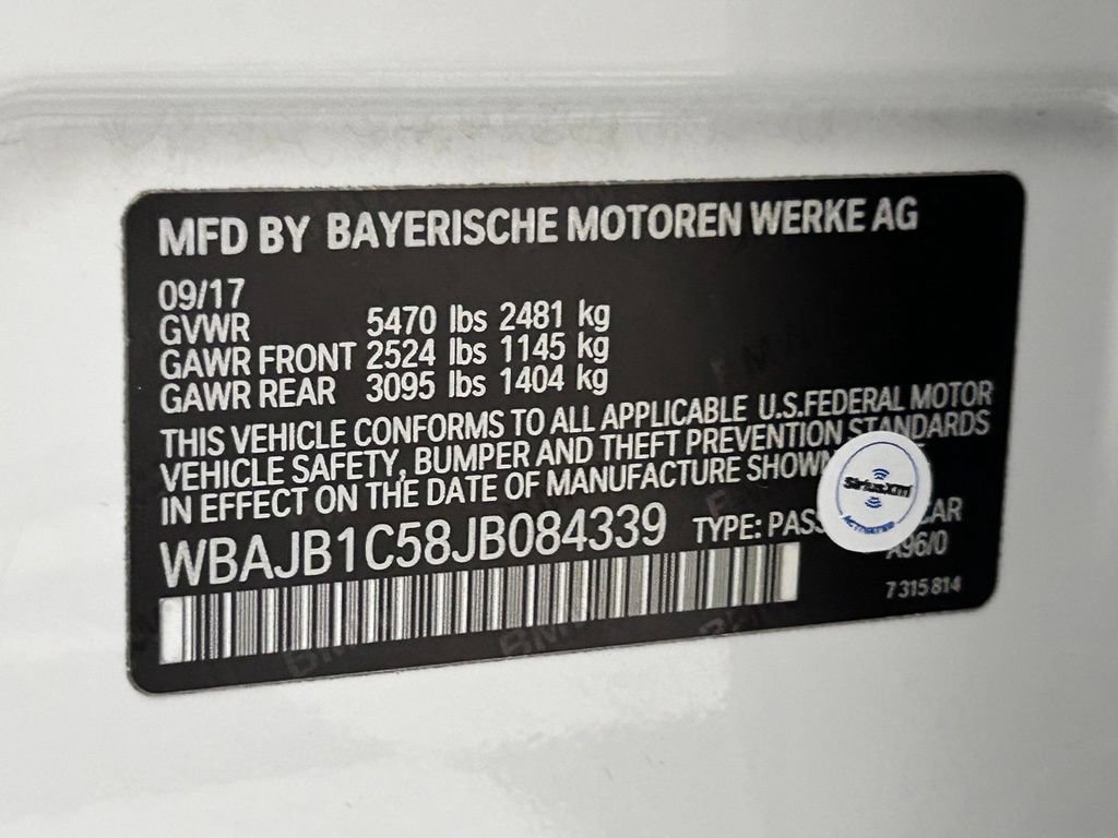 Used 2018 BMW 530e xDrive AWD/4WD image 23