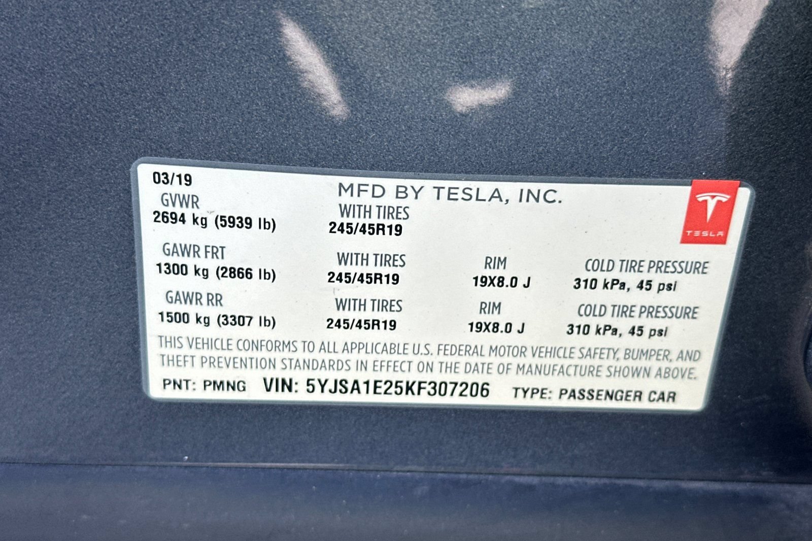 Used 2019 Tesla Model S 100D AWD/4WD image 26