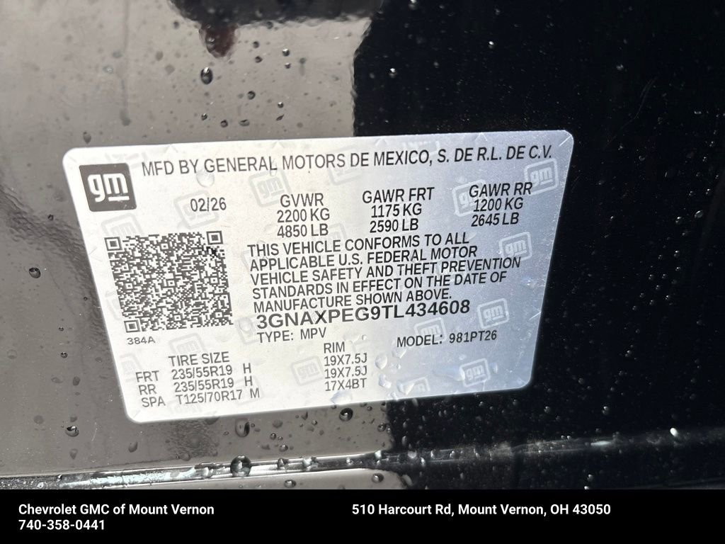 New 2026 Chevrolet Equinox LT w/ Convenience Package II AWD/4WD image 29