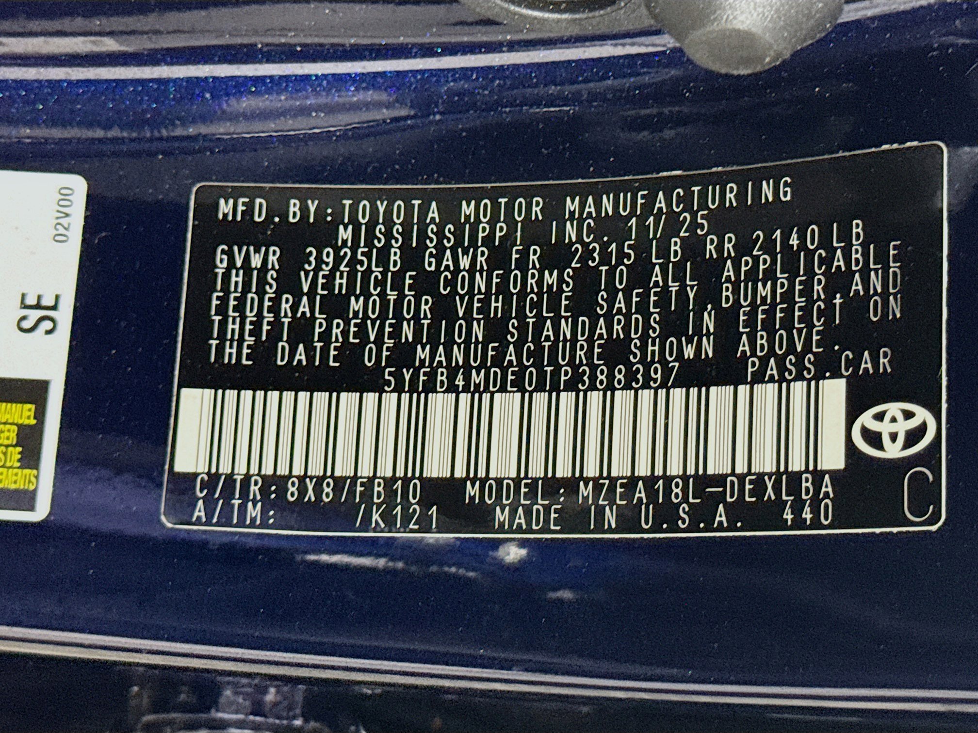 Certified 2026 Toyota Corolla LE image 28