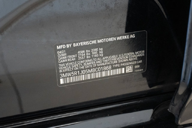 Used 2021 BMW 330i Sedan w/ Convenience Package RWD image 30