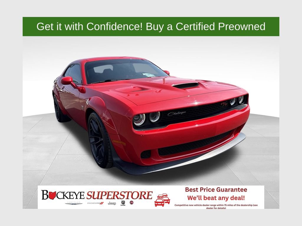 Certified 2020 Dodge Challenger R/T Scat Pack