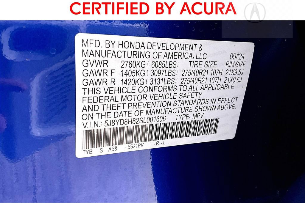 Certified 2025 Acura MDX Type S image 42
