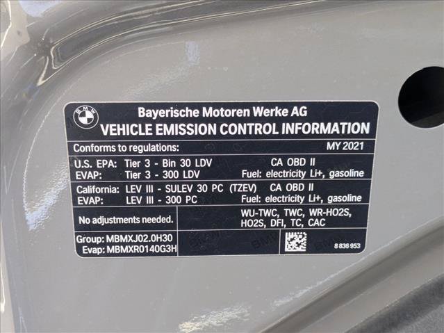 Used 2021 BMW 530e w/ Premium Package RWD image 24