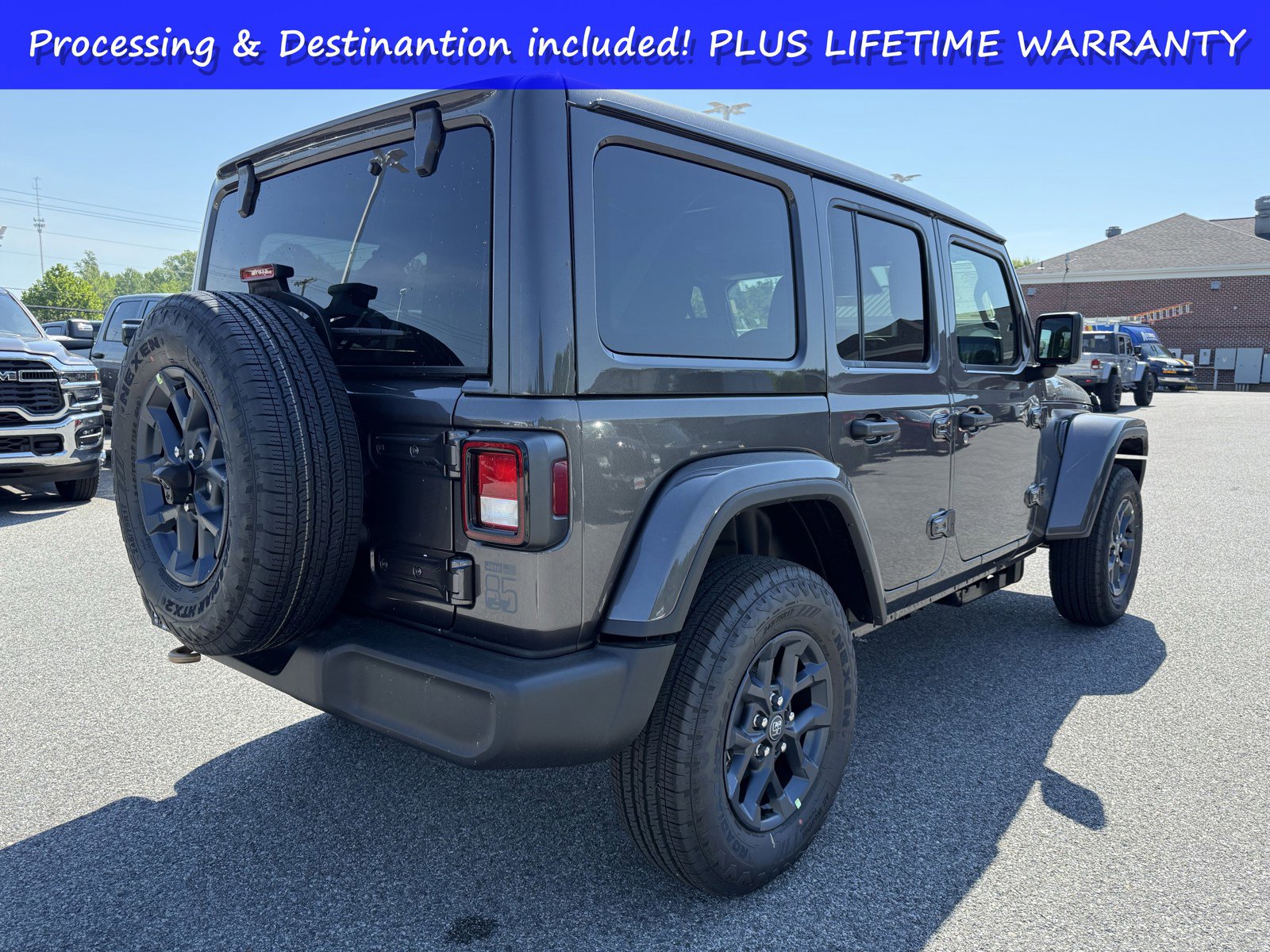 New 2026 Jeep Wrangler Unlimited Sport AWD/4WD image 3
