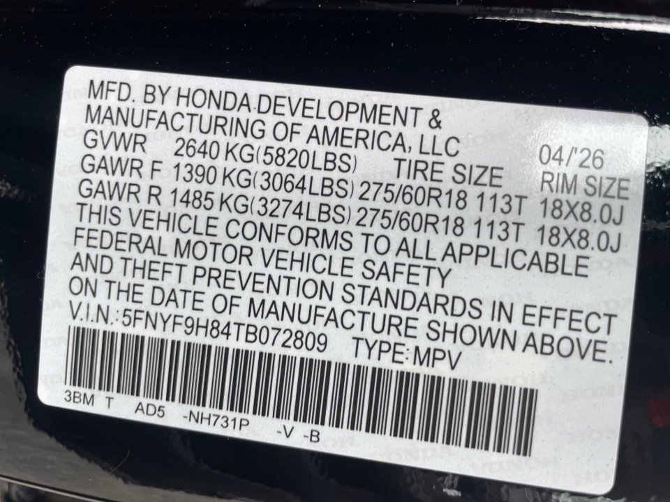 New 2026 Honda Passport TrailSport Elite image 35