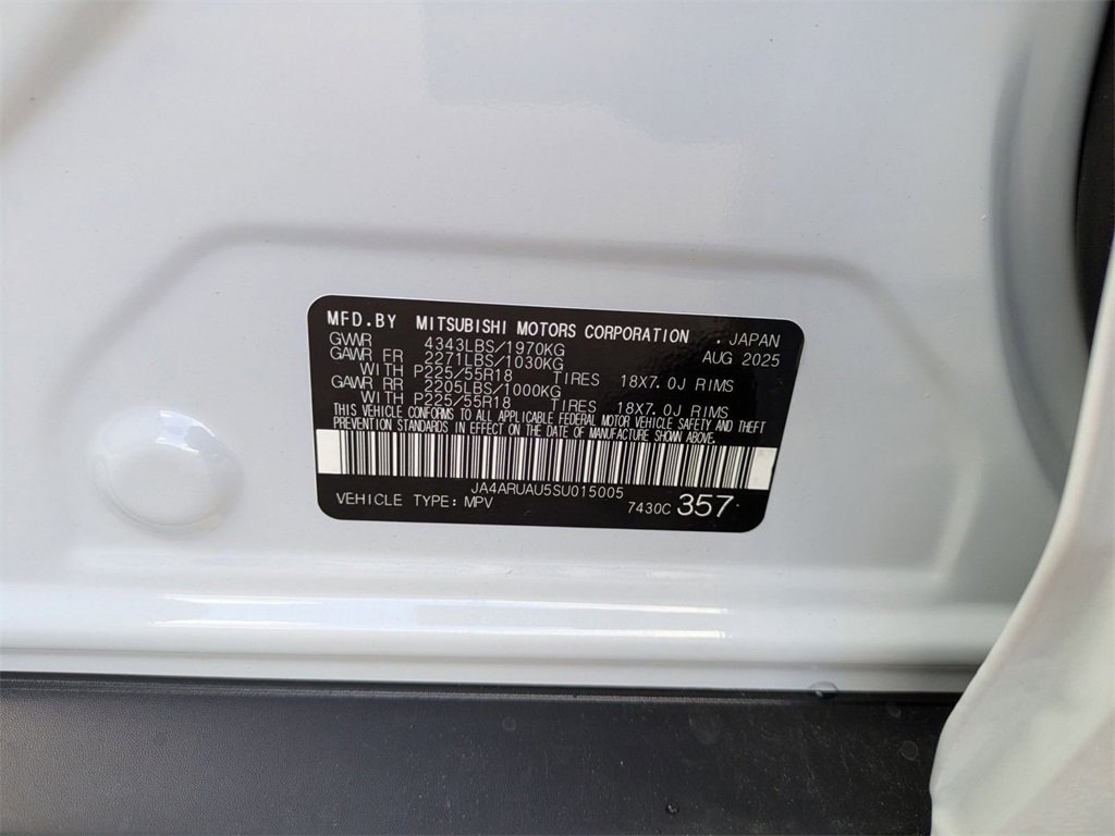 New 2025 Mitsubishi Outlander Sport ES image 31