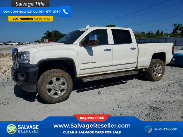 Used 2016 GMC Sierra 2500 Denali w/ Duramax Plus Package AWD/4WD image 1