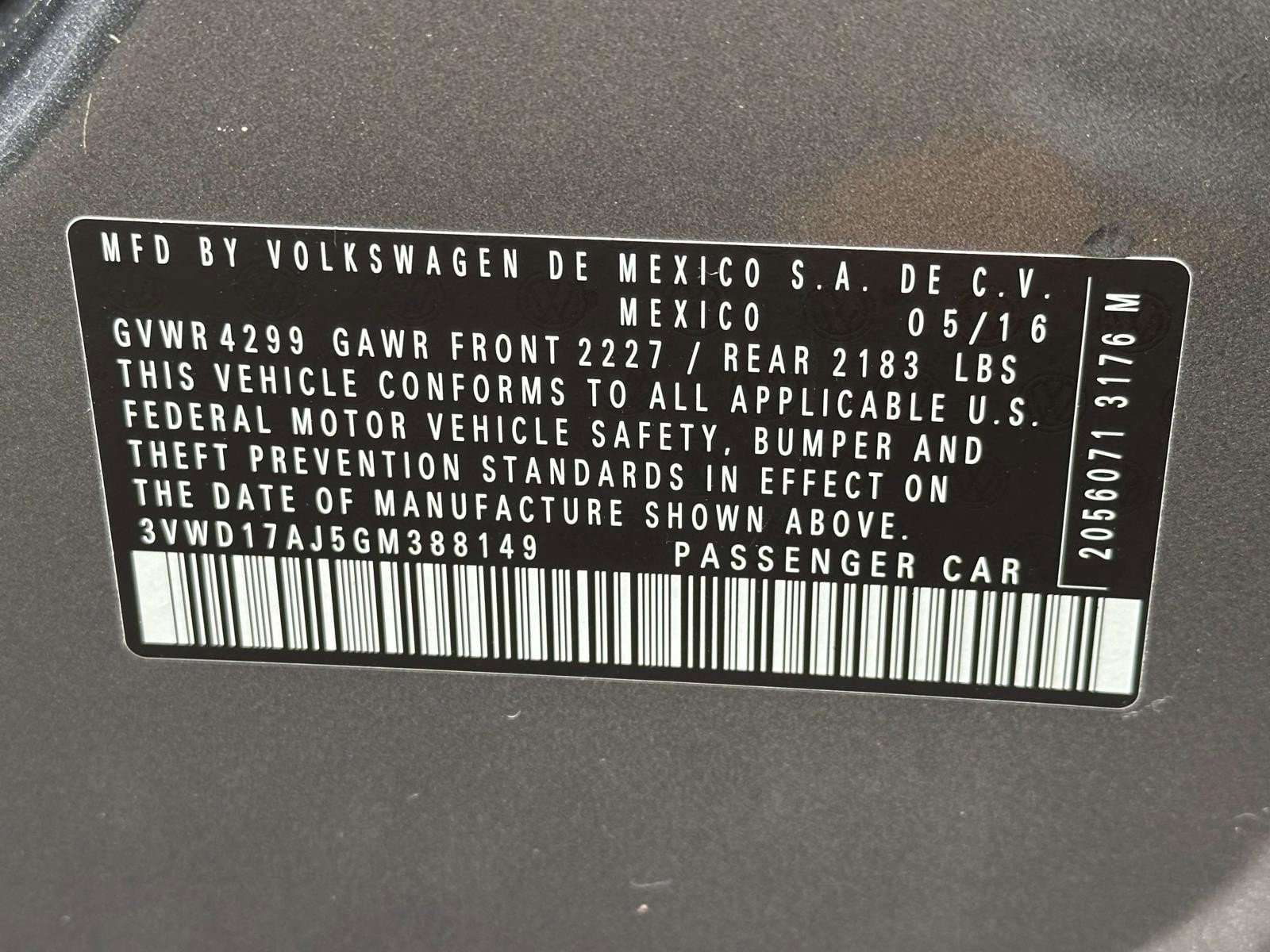 Used 2016 Volkswagen Jetta Sport w/ Lighting Package image 31