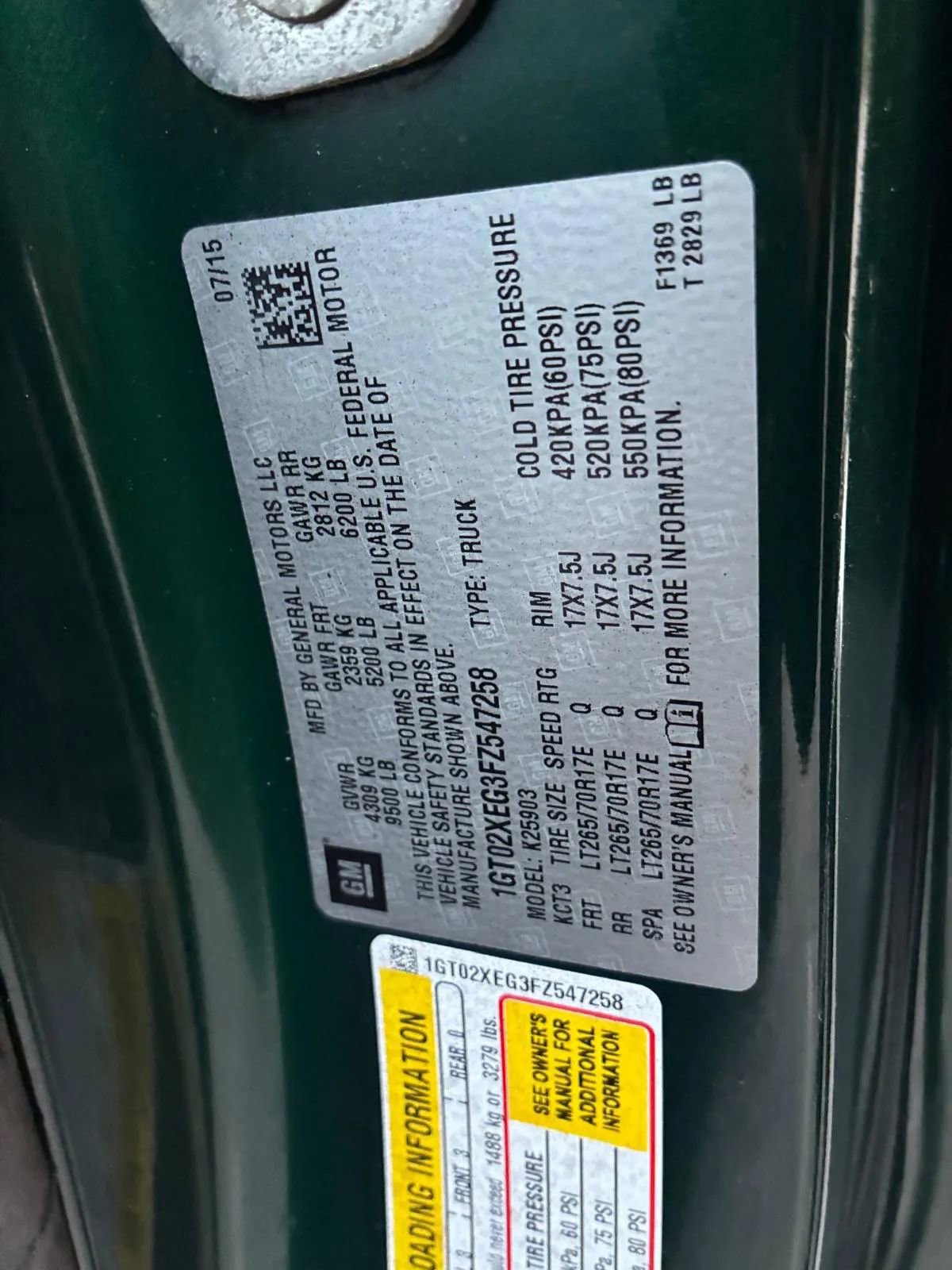 Used 2015 GMC Sierra 2500 4x4 Regular Cab w/ Snow Plow Prep Package image 17